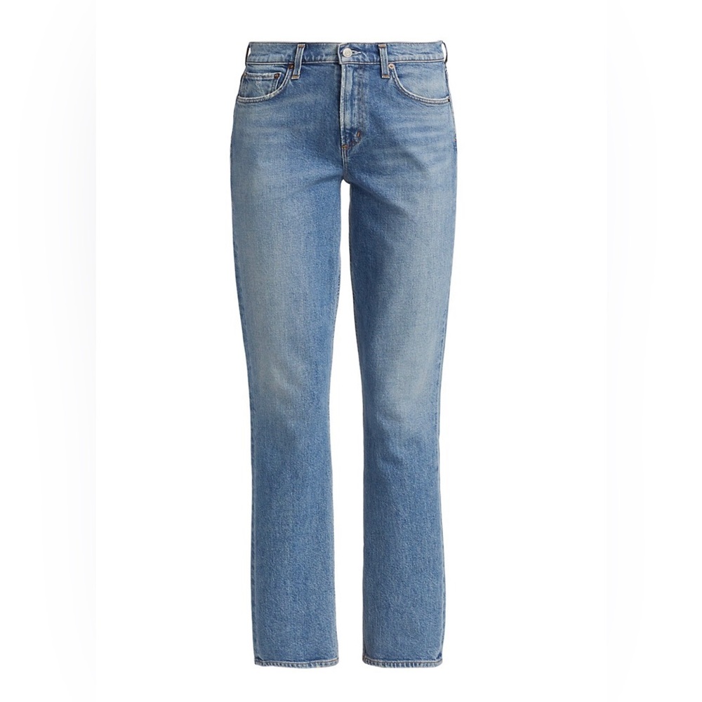 NWT Agolde Lyle Low Rise Slim Jean in Hour Organic Cotton